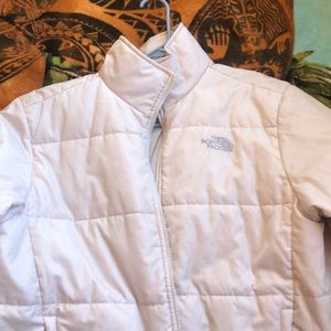 Newer white North Face Jacket